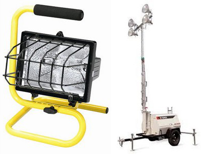 Rent Lighting & Power Equipment
